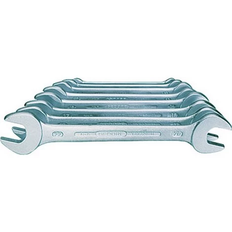 GEDORE Jeu De Clés Plates Doubles En Pouces Américains, Quantité : 8 Pièces 3 GEDORE Jeu De Clés Plates Doubles En Pouces Américains, Quantité : 8 Pièces