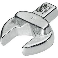 GEDORE Clé Plate Emboîtable, Cote S/plats : 8 Mm, Tige 9 X 12 Mm, Larg. : 22 Mm, Hauteur : 5,0 Mm