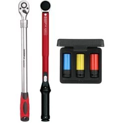 Gedore Red Clé Dynamométrique, Cliquet Et Composition De Douilles 1/2" - 3300187