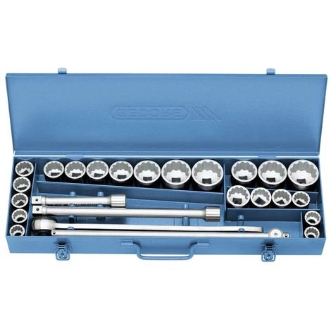 Gedore Composition De Douilles 3/4" Mm + AF - D 32 EMAU-2 3 Gedore Composition De Douilles 3/4" Mm + AF - D 32 EMAU-2