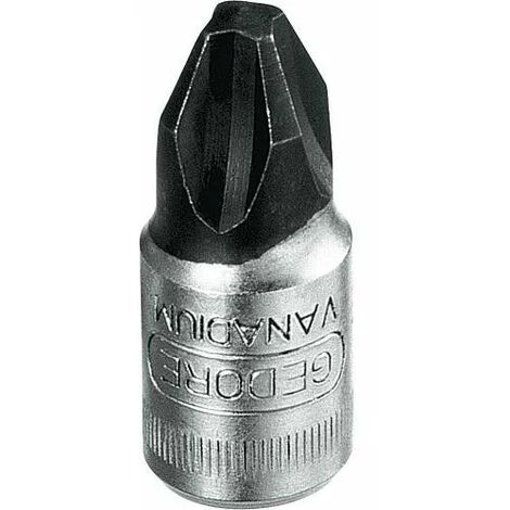 Gedore Embout Tournevis 1/4" Cruciforme 4 Mm (G) 3 Gedore Embout Tournevis 1/4" Cruciforme 4 Mm (G)