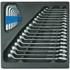 Gedore Jeu De Clés Mixtes Contre-coudées En Module ES 2/3 - 1500 ES-1 B