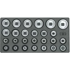 Gedore Jeu De Douilles 1/2" Hexagonales - 1500 ES-19