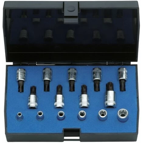 Gedore Composition De Douilles Tournevis 1/4" TORX - ITX 20 TX-015 3 Gedore Composition De Douilles Tournevis 1/4" TORX - ITX 20 TX-015