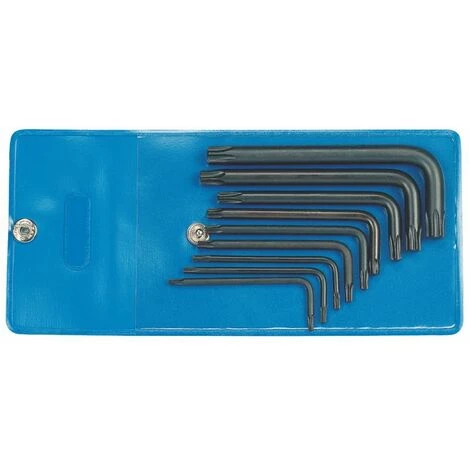 Gedore Jeu De Clés Mâles Coudées 9 Pièces TORX T7-T40 - 43 TX-09 3 Gedore Jeu De Clés Mâles Coudées 9 Pièces TORX T7-T40 - 43 TX-09