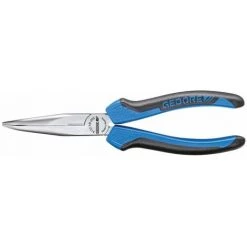 Gedore Pince à Bec Droit Demi-rond 160 Mm - 8132 AB-160 JC