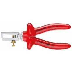 Gedore Pince à Dénuder VDE Avec Isolation Au Trempé 160 Mm - VDE 8098-160