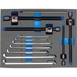 Gedore Jeu D'extracteurs De Roulements à Billes En Module I-BOXX 72 - 1101 CT-1.29/3K