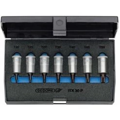 Gedore Composition De Douilles-tournevis 3/8" T20-50 - ITX 30 PM