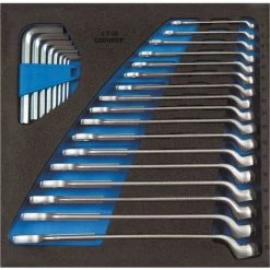 Module D'outillage CT2/3 Clé Mixte Coudée GEDORE 1 PCS