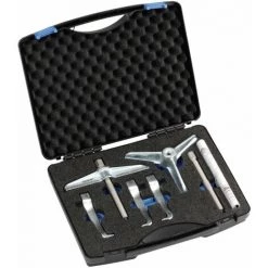 Gedore Jeu D'extracteurs Avec 3 Griffes, Avec Frein Pour Griffes 140x100 Mm - 1.07/K-1A-B