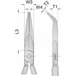 Gedore 8136 AB-200 JC Pince De Mécanicien 200 Mm (Import Allemagne)