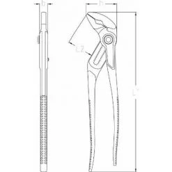 Gedore 142 10 JC Pince Universelle