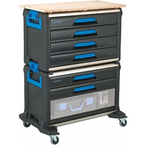 Gedore Servante D'atelier WorkMo L3 - 1110 WMW-3 3 Gedore Servante D'atelier WorkMo L3 - 1110 WMW-3