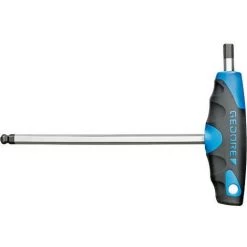 Cle Allen Avec Poignee En T GEDORE Six Pans Creux Avec Tete Spherique 2,5 X 152 Mm