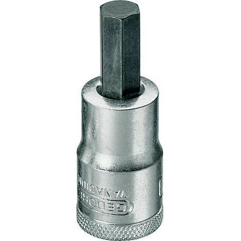 GEDORE Embout Tournevis 1/2'' 6 Pans Dim 4 Mm Art.Nr. IN 19 4 3 GEDORE Embout Tournevis 1/2'' 6 Pans Dim 4 Mm Art.Nr. IN 19 4
