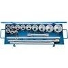 Jeu De Cle A Douille GEDORE 16 Pieces, 3/4" SW 22-60mm