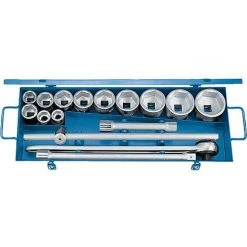 Jeu De Cle A Douille GEDORE 16 Pieces, 3/4" SW 22-60mm