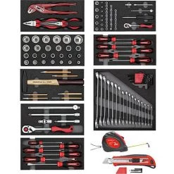 Kit Outils GEDORE Red 119 Pcs Dans Module En Mousse