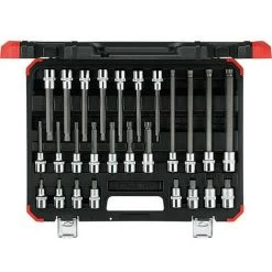 Kit Insert Tournevis GEDORE Red 26 Pcs, 1/2" Dents Intérieures