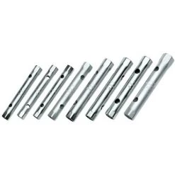 Jeu De Clé à Tube Double Gedore 6218540 6 Pans Extérieurs 8 Pièces 1 Set