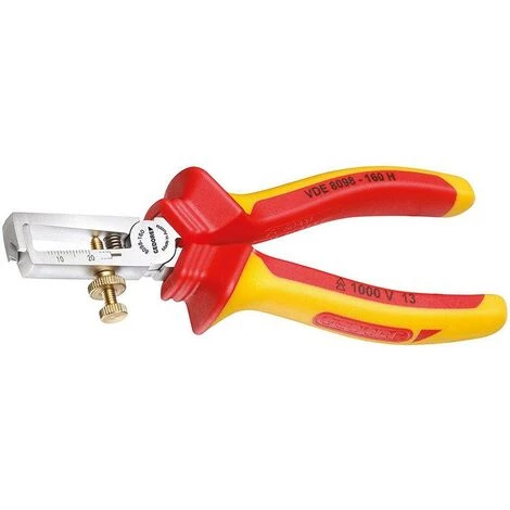 Gedore VDE 8098-160 H 1552074 Pince à Dénuder 0.8 à 6 Mm² 3 Gedore VDE 8098-160 H 1552074 Pince à Dénuder 0.8 à 6 Mm²